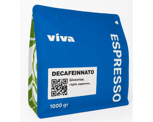 Кофе Viva Coffee Decafeinnato без кофеина